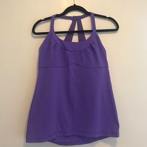 Purple lululemon tank